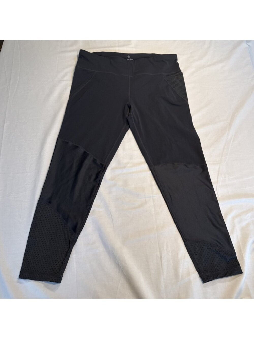 Sweaty Betty Power Legging 7/8 Length Color Slate Gray Size Large